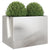 Planter Silver 62x47x46 cm Stainless Steel