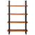 Bookcase 4-Tier 110x40x180 cm Solid Wood Acacia and Iron