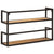 Wall Shelf 90x20x55 cm Solid Wood Mango and Iron