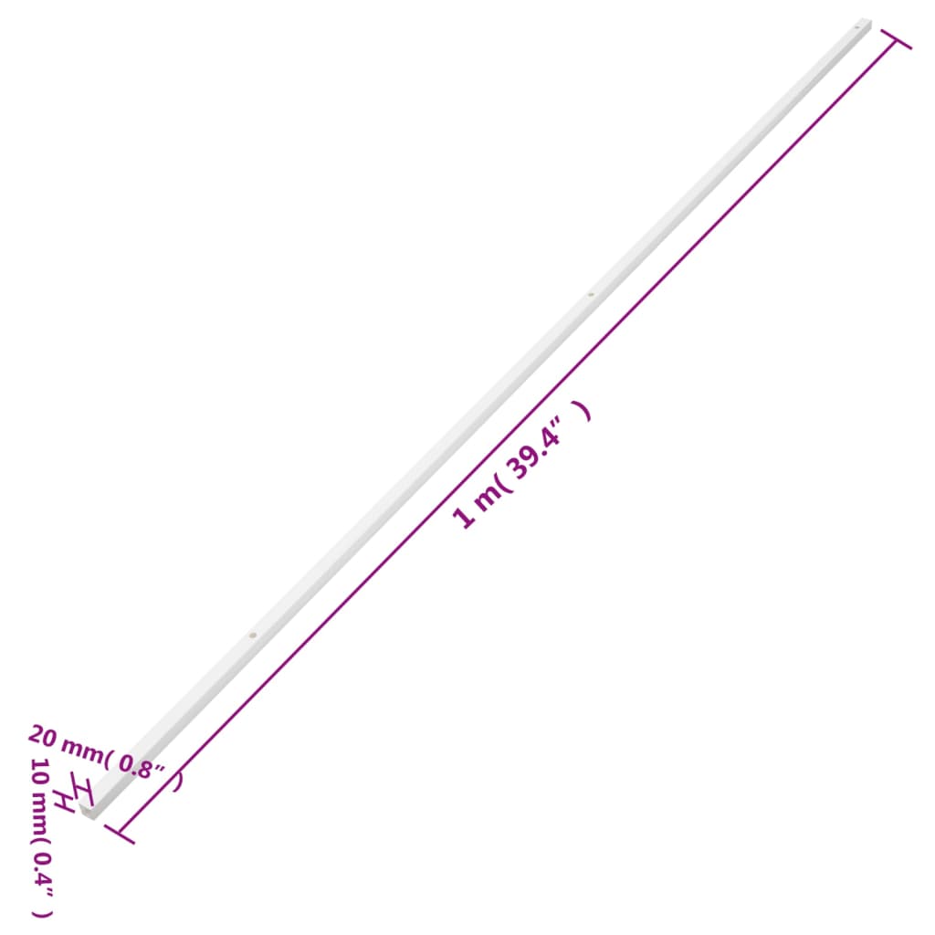 Cable Trunking 20x10 mm 10 m PVC