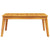 3 Piece Garden Lounge Set with Cushions Solid Wood Acacia