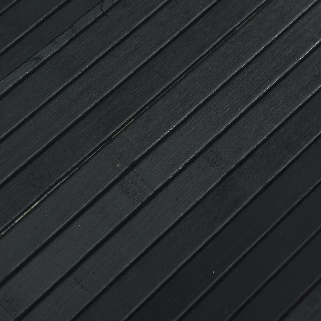 Room Divider Black 165x250 cm Bamboo
