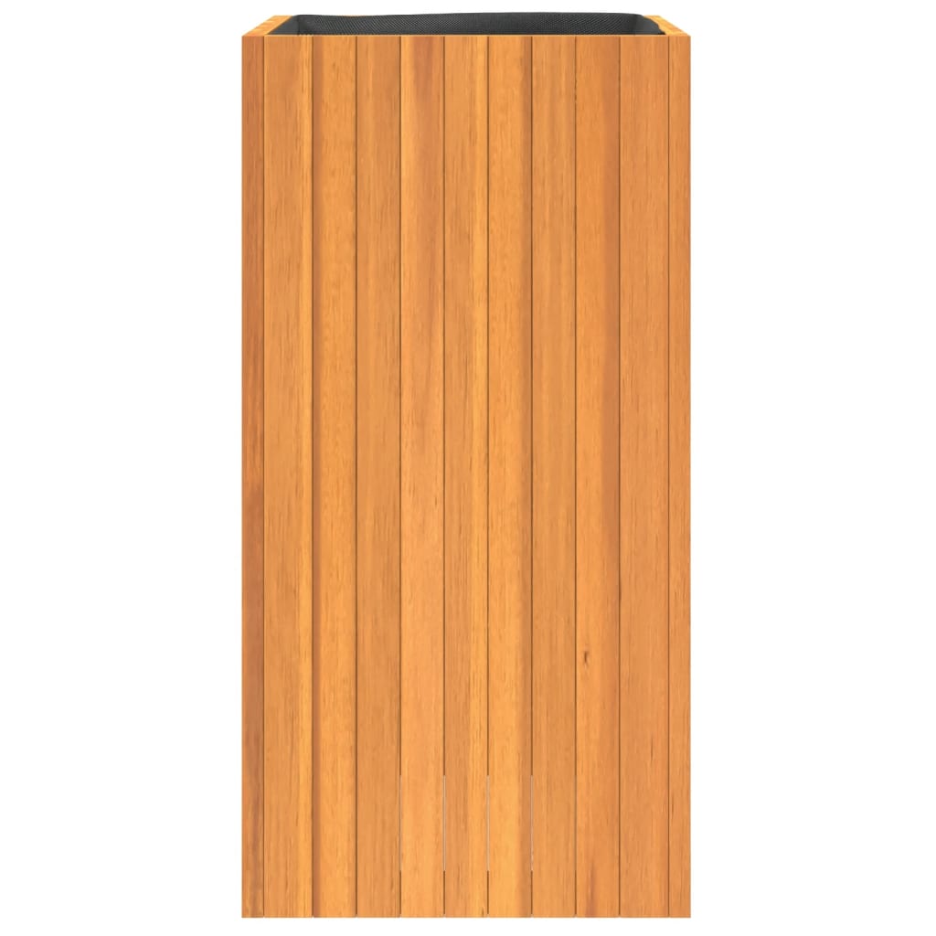 Garden Planter 45x45x90 cm Solid Wood Acacia