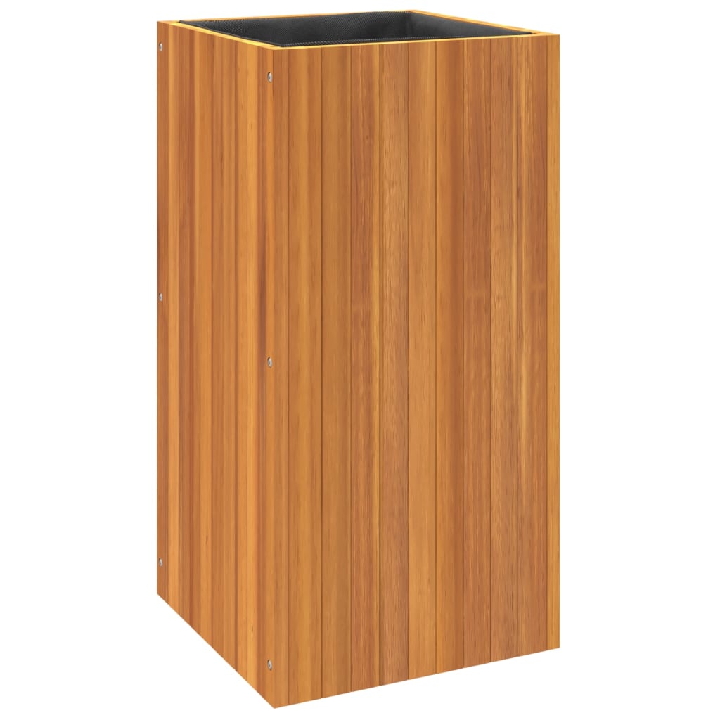 Garden Planter 45x45x90 cm Solid Wood Acacia