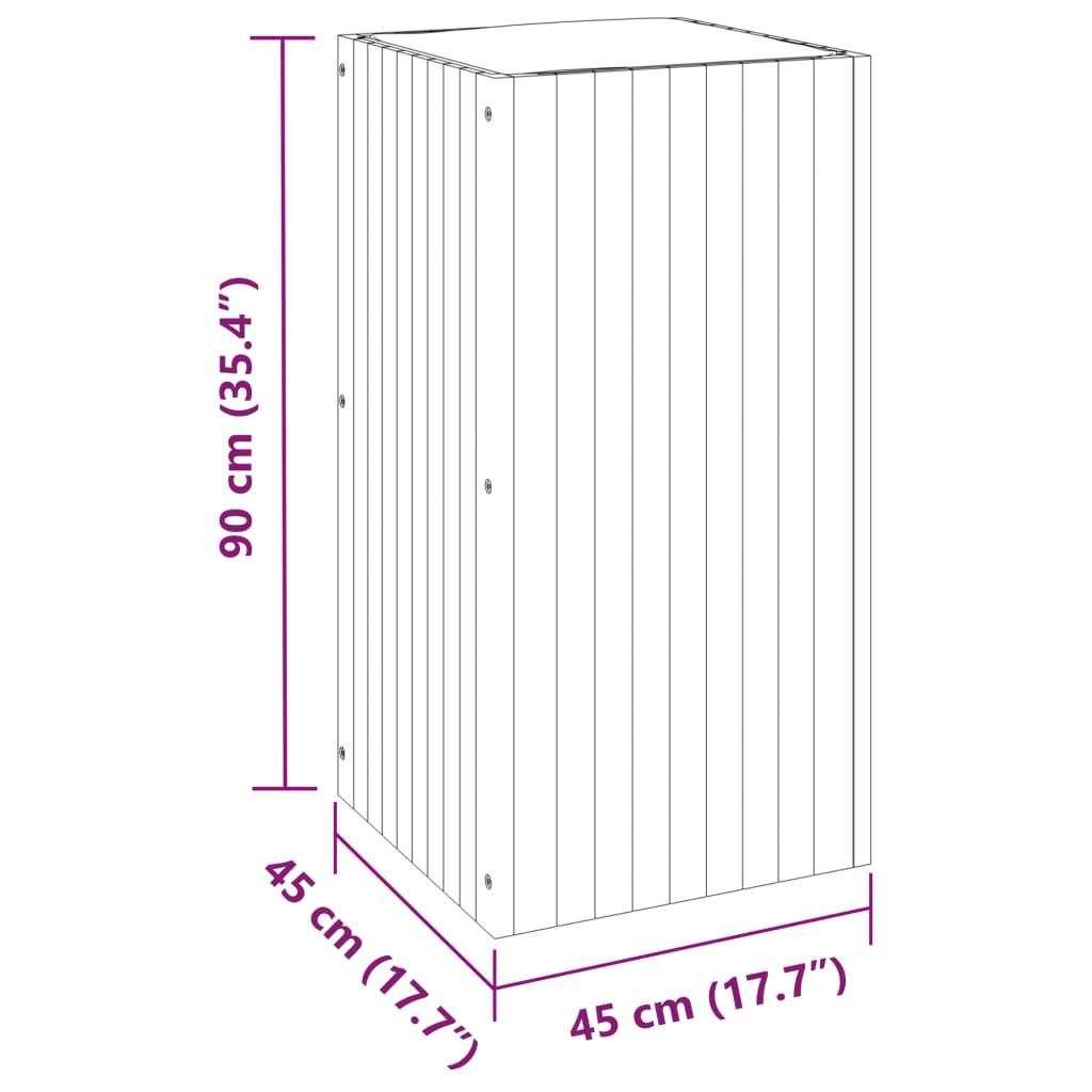 Garden Planter 45x45x90 cm Solid Wood Acacia