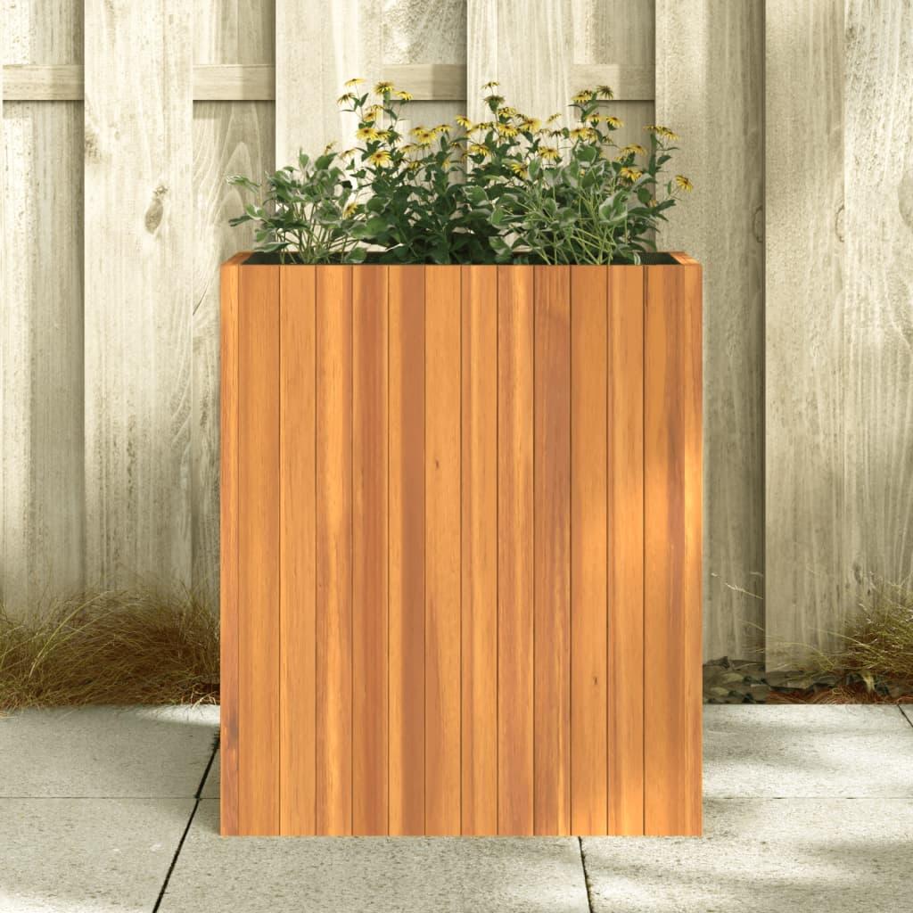 Garden Planter 59x27.5x70 cm Solid Wood Acacia