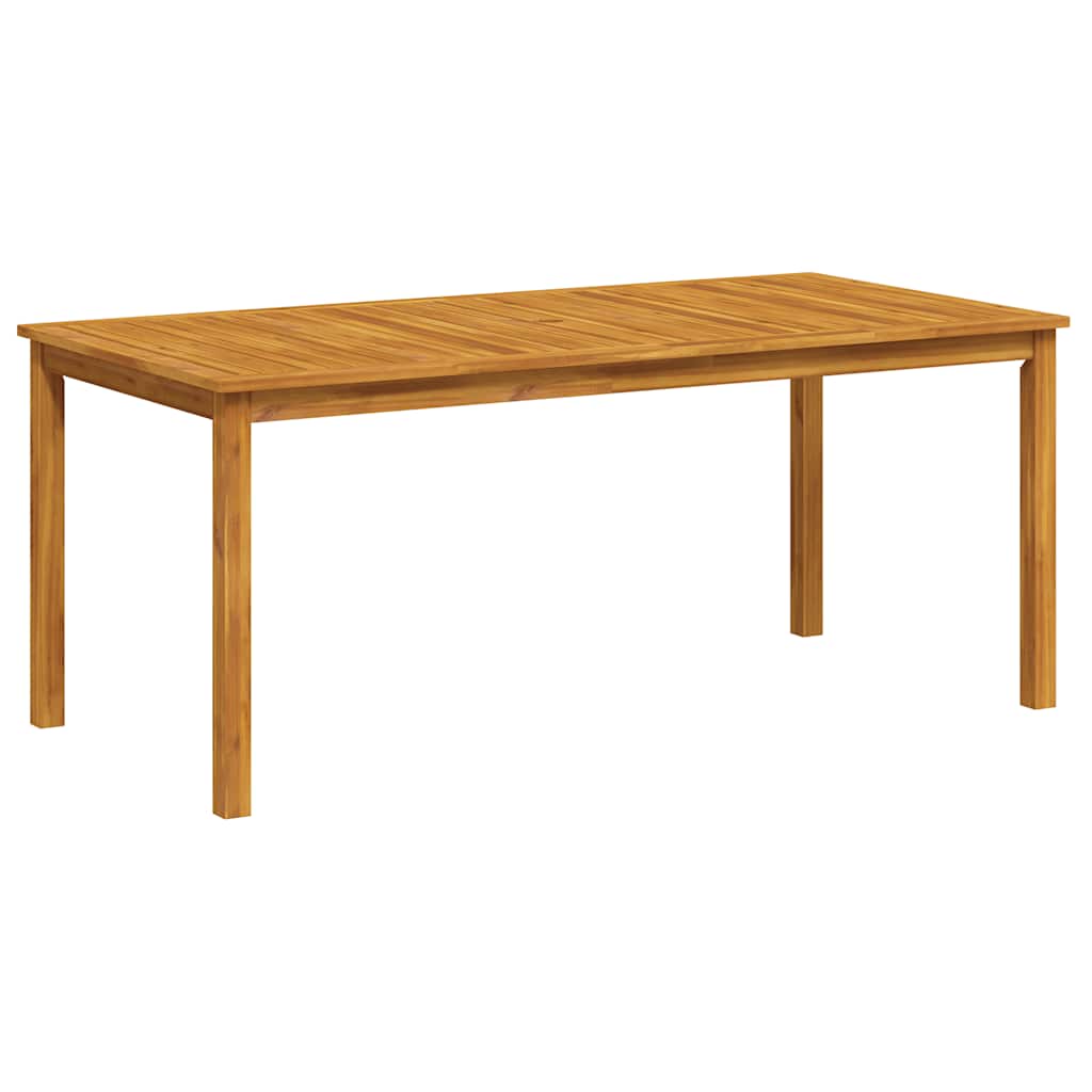 Garden Dining Table 180x90x75 cm Solid Wood Acacia