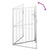 Garden Gate 100x150 cm Stainless Steel