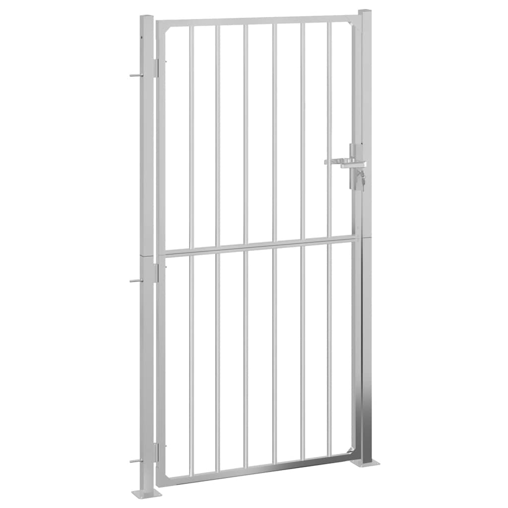 Garden Gate 100x180 cm Stainless Steel