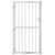 Garden Gate 100x175 cm Stainless Steel