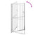 Garden Gate 100x175 cm Stainless Steel