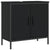 Bathroom Sink Cabinet Black 60x30x60 cm Engineered Wood