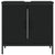 Bathroom Sink Cabinet Black 60x30x60 cm Engineered Wood