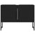 Bathroom Sink Cabinet Black 80x33x60 cm Engineered Wood