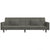 2-Seater Sofa Bed with Two Pillows Dark Grey Velvet