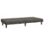 2-Seater Sofa Bed Dark Grey Velvet