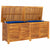 Garden Storage Box with Louver 150x50x56 cm Solid Wood Acacia
