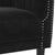 Sofa Chair Black Velvet