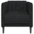 Sofa Chair Black Fabric