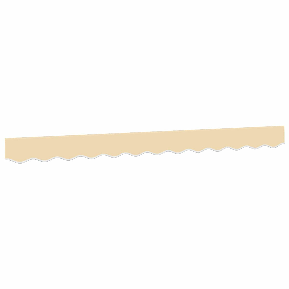 Awning Valance Replacement Cream Stripe 300 cm