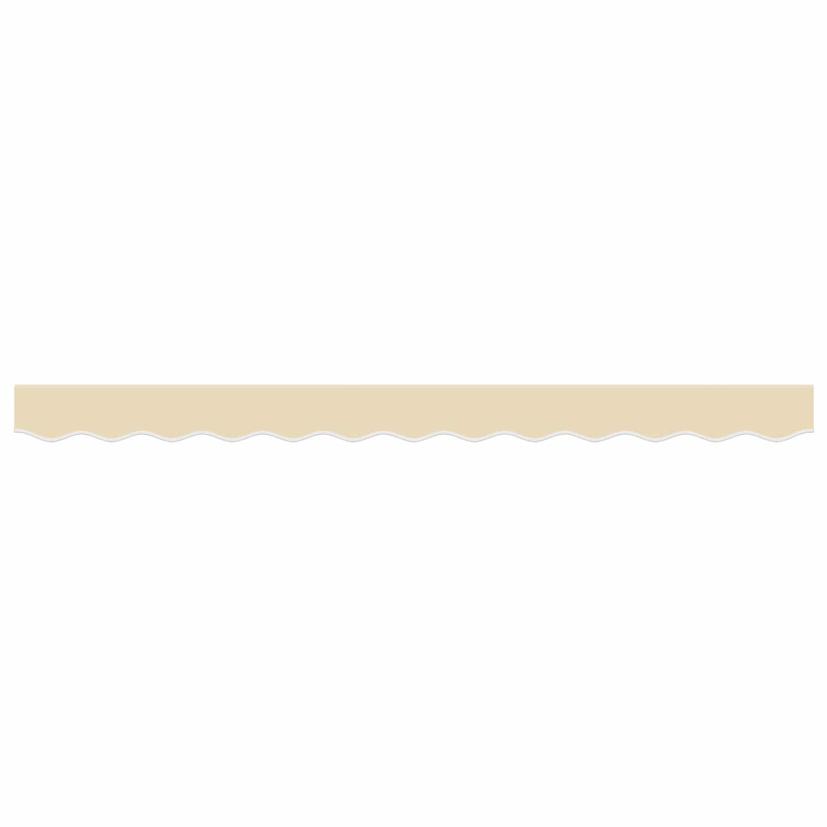 Awning Valance Replacement Cream Stripe 300 cm