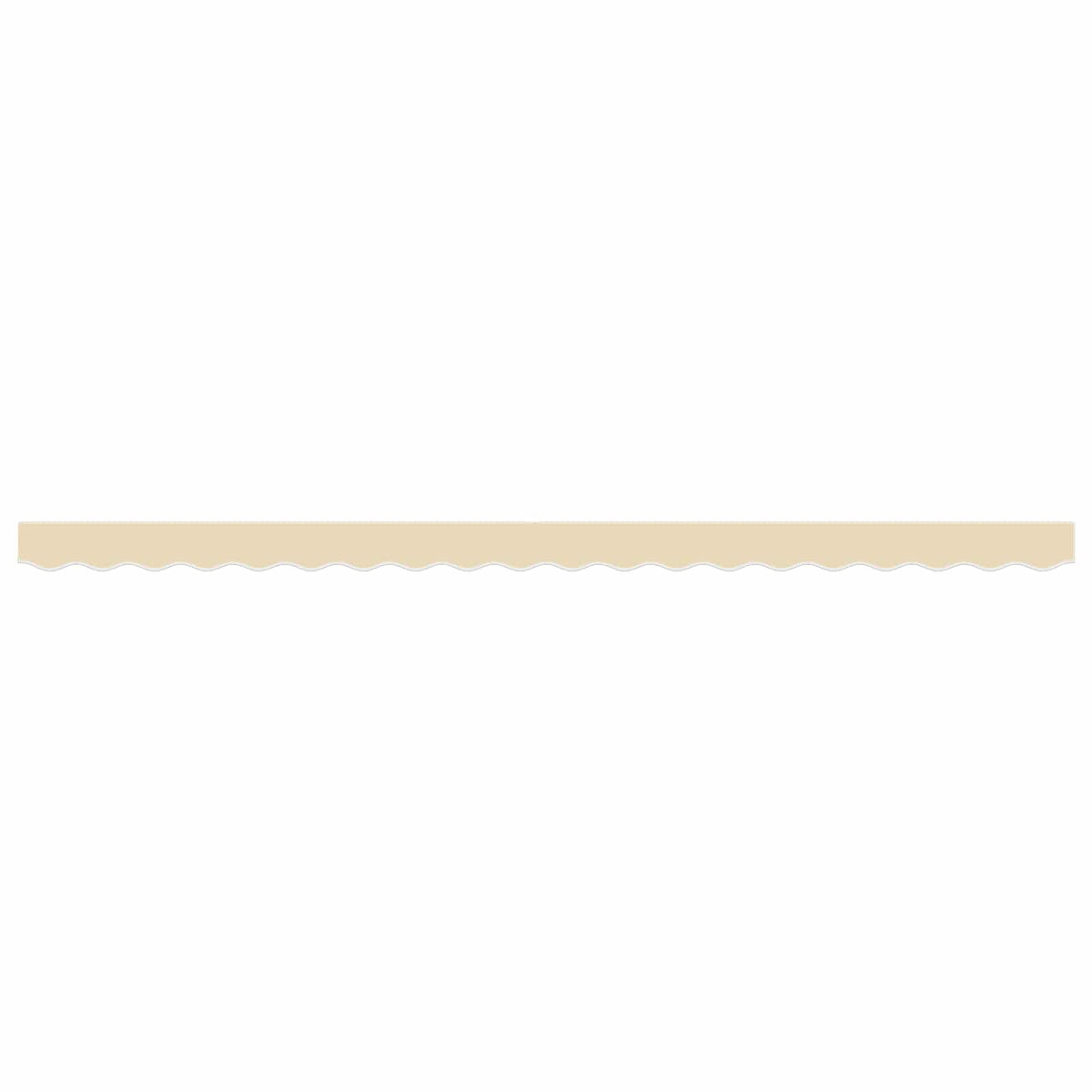 Awning Valance Replacement Cream Stripe 450 cm
