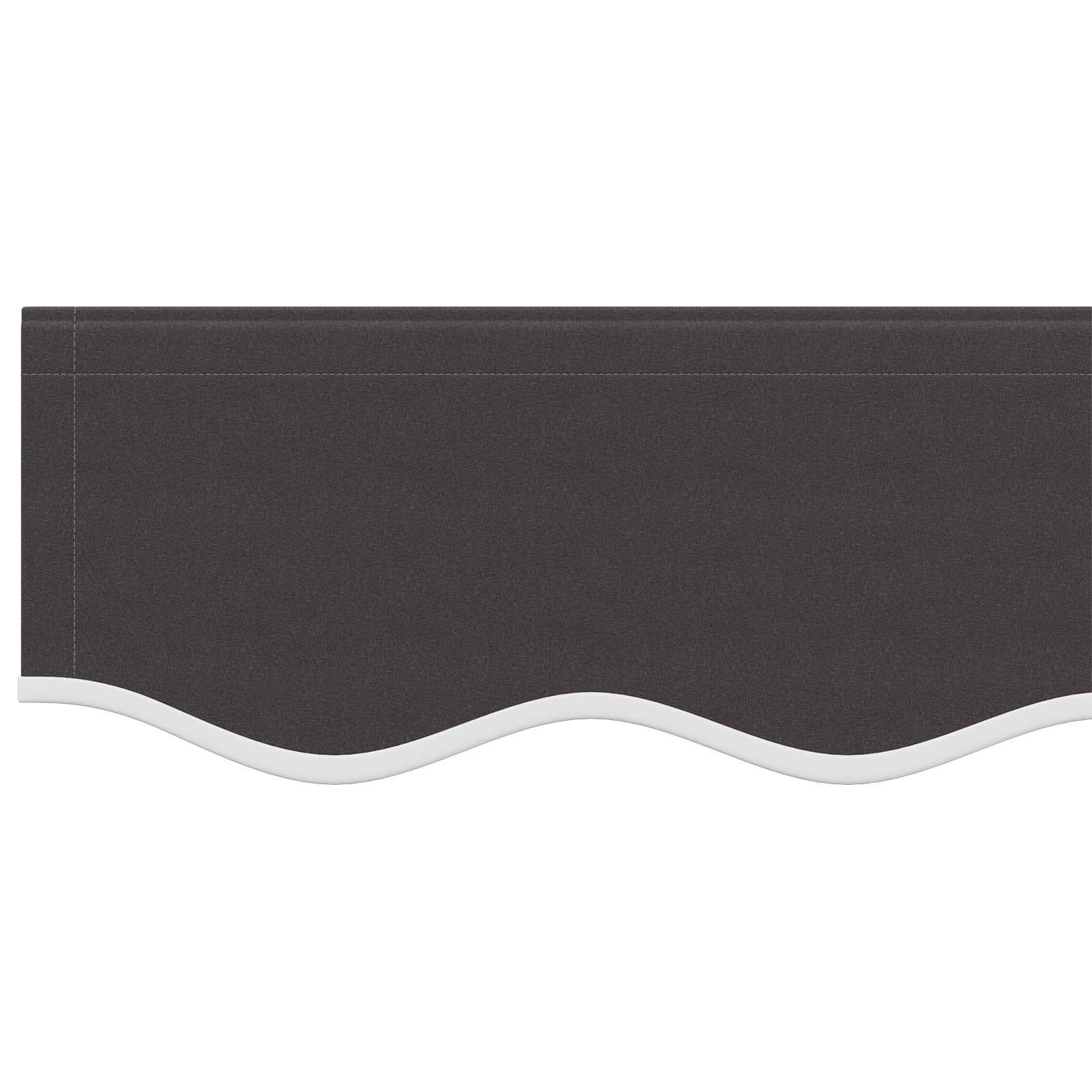 Awning Valance Replacement Anthracite Stripe 300 cm