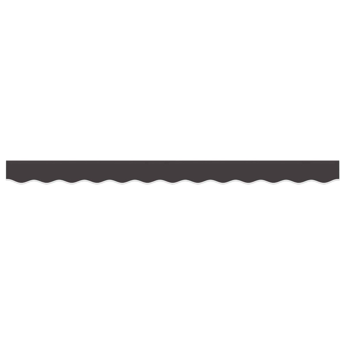 Awning Valance Replacement Anthracite Stripe 300 cm