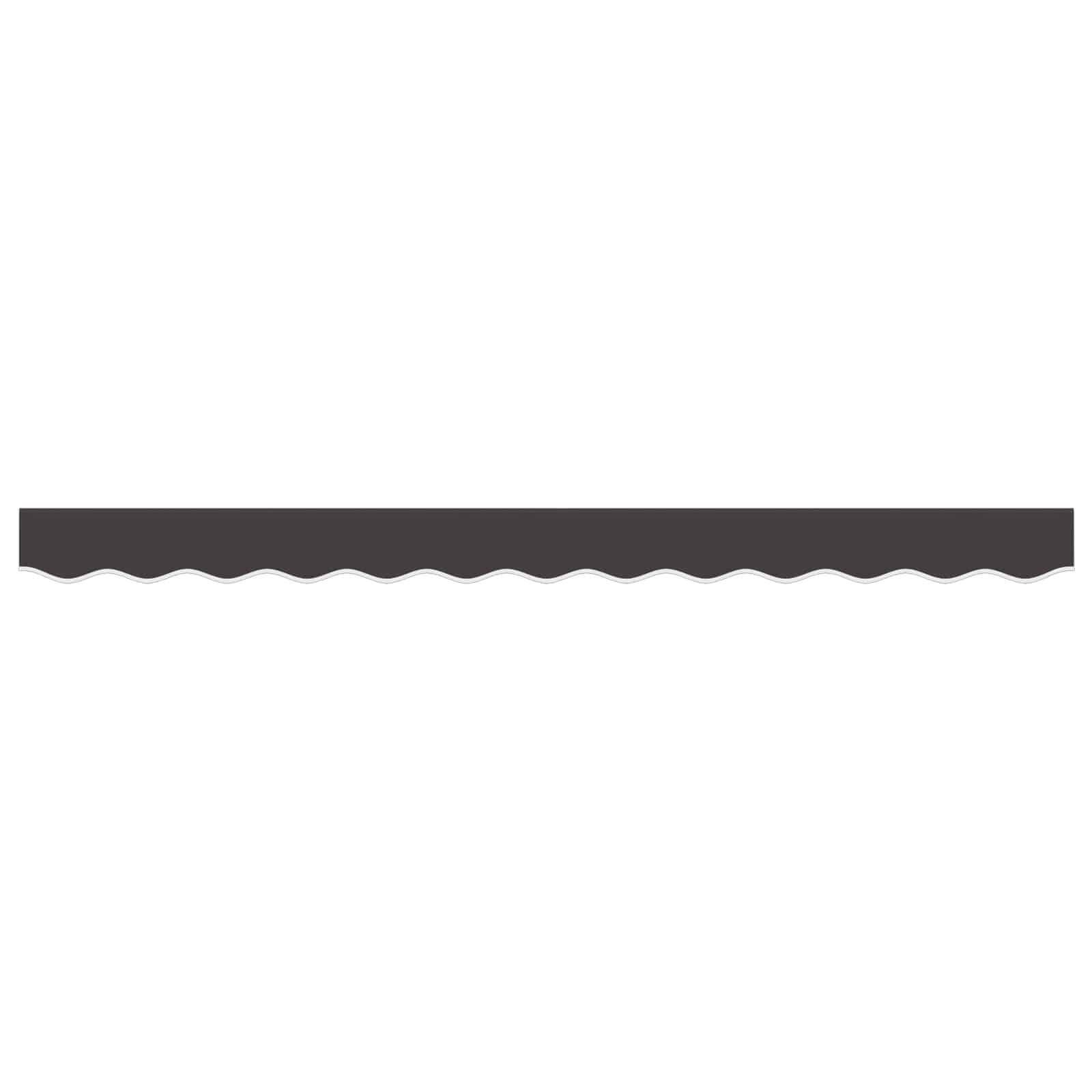 Awning Valance Replacement Anthracite Stripe 300 cm