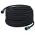 Garden Soaker Hose Black 0.6" 50 m Rubber