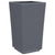 Garden Planters 2 pcs Blue Grey 32.5x32.5x57 cm PP