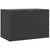 TV Cabinets 2pcs Black 67x39x44 cm Steel