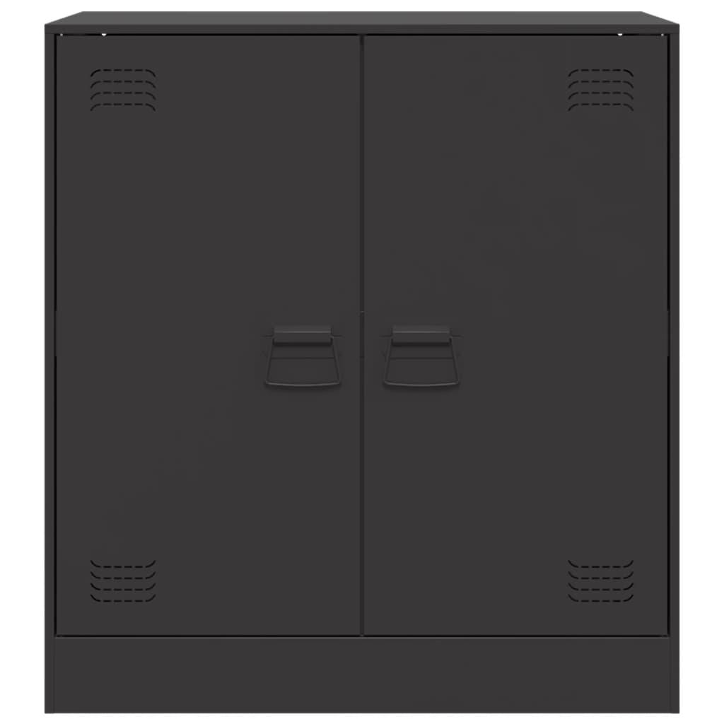 Sideboard Black 67x39x73 cm Steel