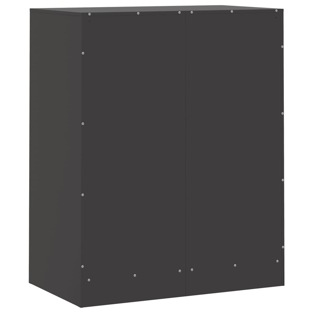 Sideboard Black 67x39x83 cm Steel