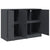 Sideboard Anthracite 99x39x73 cm Steel