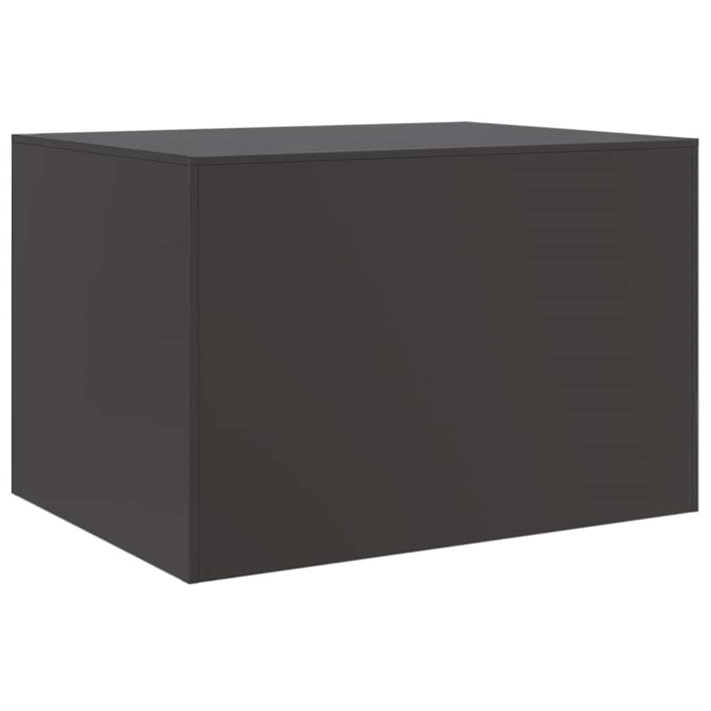 Coffee Table Black 67x50x44 cm Steel