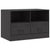 TV Cabinets 2 pcs Black 67x39x44 cm Steel