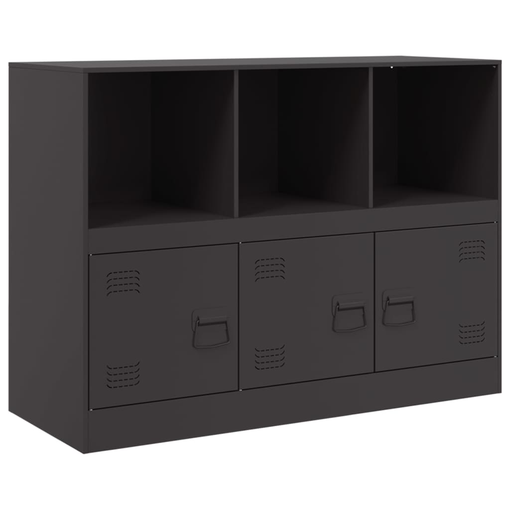 Sideboard Black 99x39x73 cm Steel