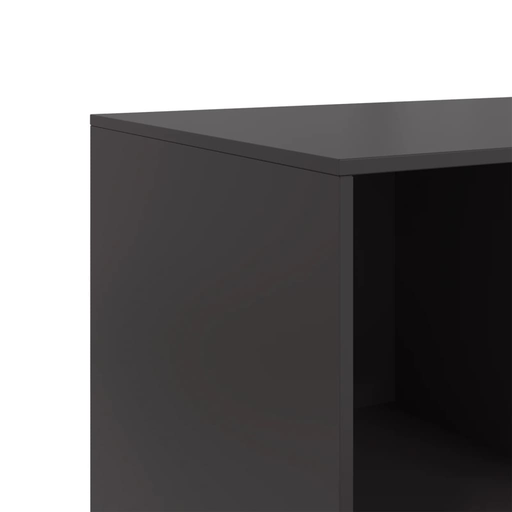 Sideboard Black 99x39x73 cm Steel