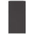 Sideboard Black 99x39x73 cm Steel