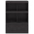 Highboard Black 67x39x95 cm Steel