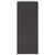 Highboard Black 67x39x95 cm Steel