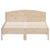 Bed Frame without Mattress 135x190 cm Solid Wood Pine