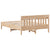 Bed Frame without Mattress 150x200 cm Solid Wood Pine