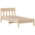 Bed Frame without Mattress 90x190 cm Solid Wood Pine