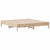 Bed Frame without Mattress 183x203 cm King Solid Wood Pine