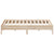 Bed Frame without Mattress 183x203 cm King Solid Wood Pine