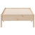Bed Frame without Mattress 90x190 cm Solid Wood Pine