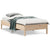 Bed Frame without Mattress 90x190 cm Solid Wood Pine