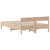 Bed Frame without Mattress 150x200 cm Solid Wood Pine